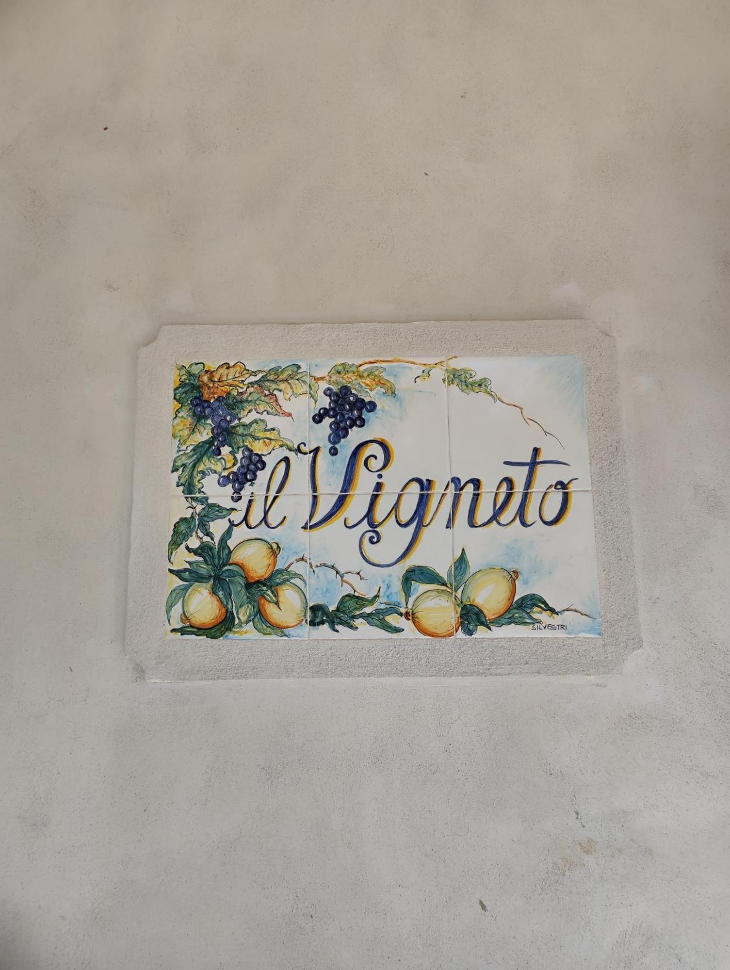 Il Vigneto Villa Tramonti Luaran gambar